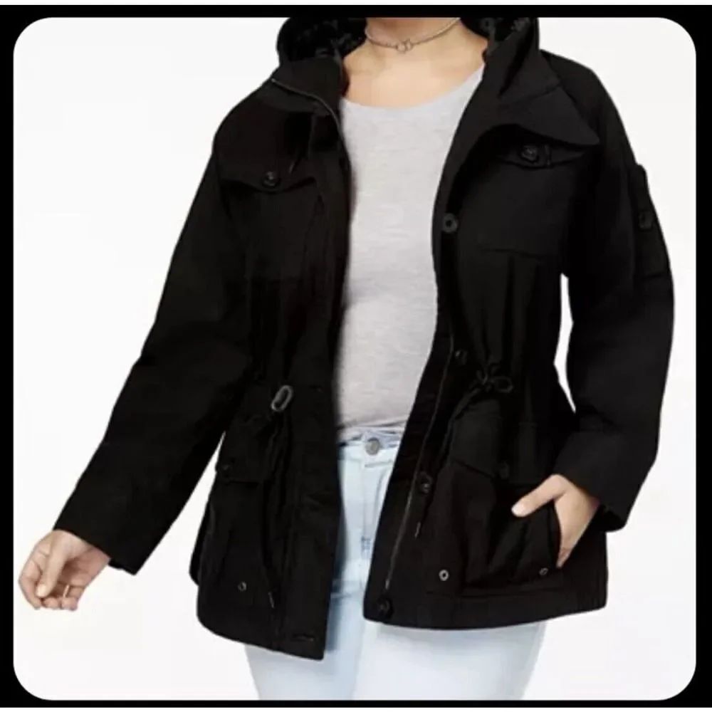 Levi’s Women’s Denim Utility Jacket Button Front Workwear Trucker SIZE S